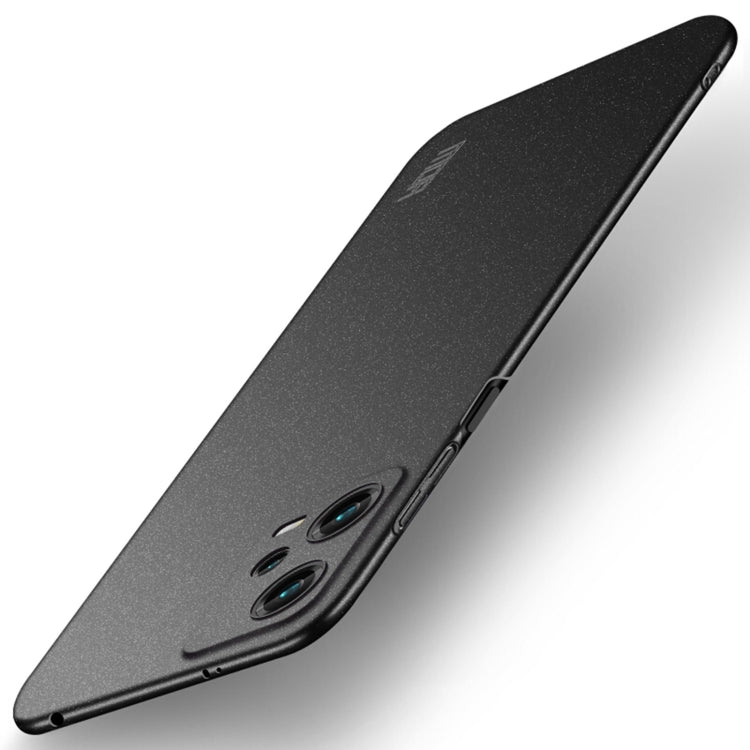 For Xiaomi Redmi Note 12 Global /Poco X5 5G MOFI Fandun Series Frosted PC Ultra-thin All-inclusive Phone Case(Black) - Xiaomi Cases by MOFI | Online Shopping South Africa | PMC TechLife