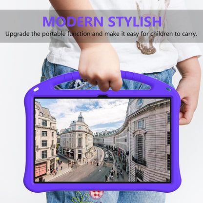 For Samsung Galaxy Tab S9 Ultra EVA Shockproof Tablet Case with Holder(Purple) - Galaxy Tab S9 Ultra Cases by PMC Jewellery | Online Shopping South Africa | PMC Jewellery | Buy Now Pay Later Mobicred