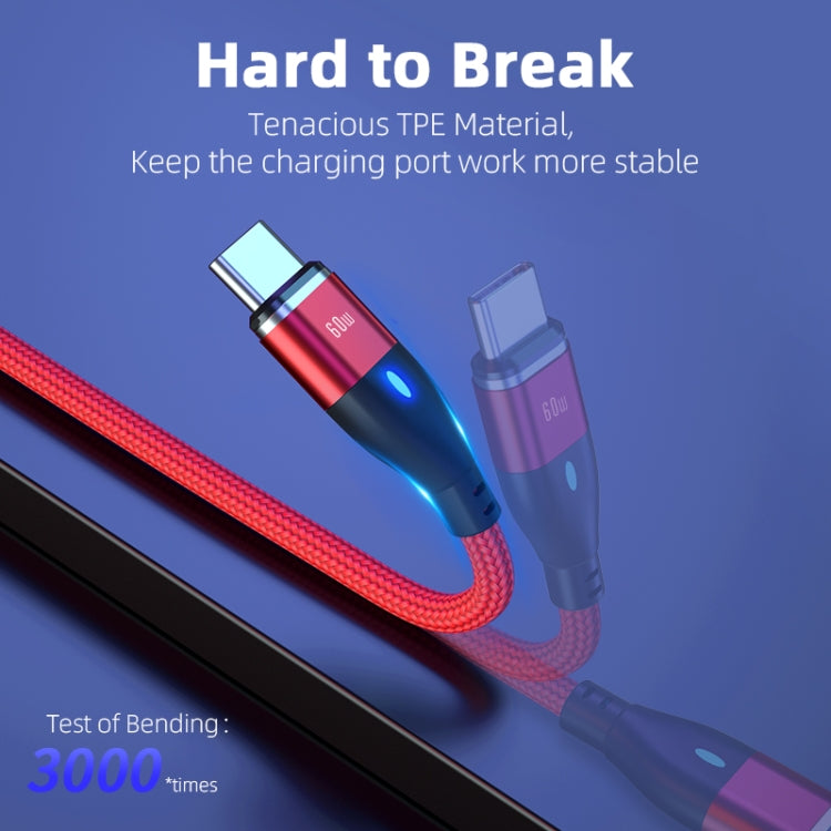 ENKAY 6-in-1 PD60W USB-A / Type-C to Type-C / 8 Pin / Micro USB Magnetic Fast Charging Cable, Cable Length:1m(Purple) - Charging Cable & Head by ENKAY | Online Shopping South Africa | PMC Jewellery | Buy Now Pay Later Mobicred