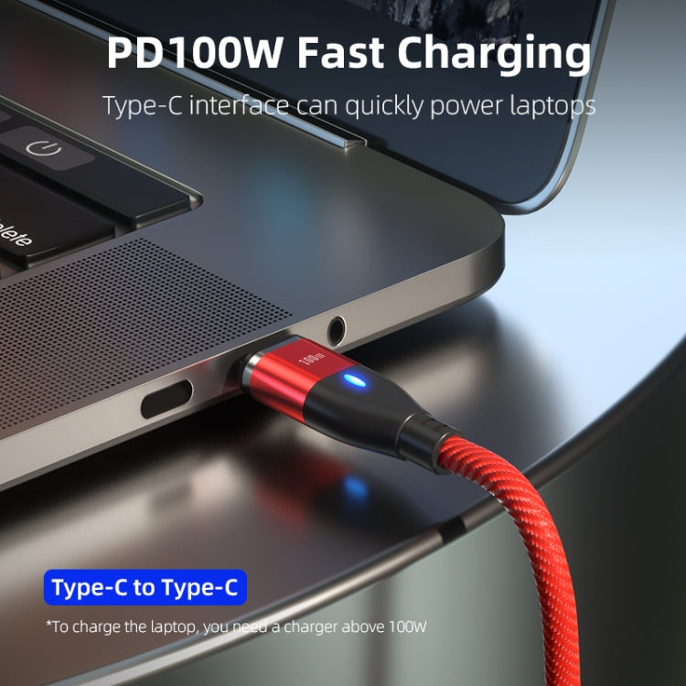 ENKAY 6-in-1 PD100W USB-A / Type-C to Type-C / 8 Pin / Micro USB Magnetic Fast Charging Cable, Cable Length:1m(Black) - Charging Cable & Head by ENKAY | Online Shopping South Africa | PMC Jewellery | Buy Now Pay Later Mobicred