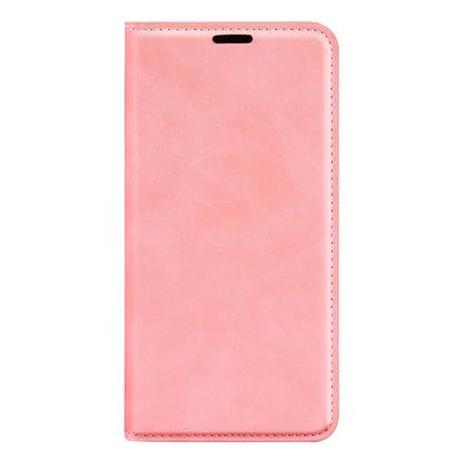 For Motorola Moto G 5G 2024 Retro-skin Magnetic Suction Leather Phone Case(Pink) - Motorola Cases by PMC Jewellery | Online Shopping South Africa | PMC Jewellery | Buy Now Pay Later Mobicred