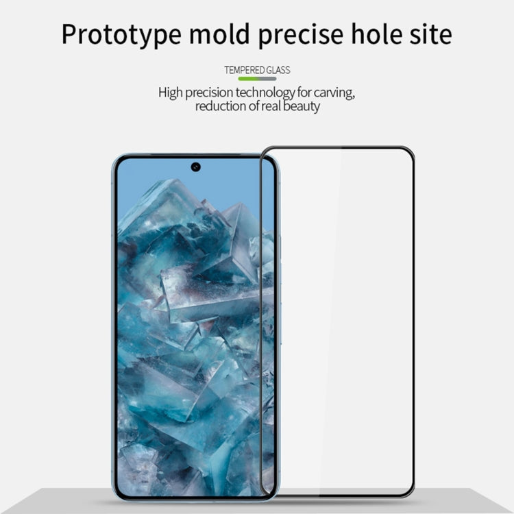 For Google Pixel 9 Pro XL PINWUYO 9H 3D Full Screen Explosion-proof Tempered Glass Film(Black) - Google Tempered Glass by PINWUYO | Online Shopping South Africa | PMC Jewellery | Buy Now Pay Later Mobicred