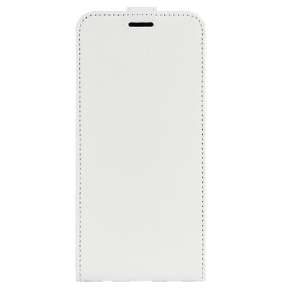 For Motorola Edge 5G 2024 R64 Texture Single Vertical Flip Leather Phone Case(White) - Motorola Cases by PMC Jewellery | Online Shopping South Africa | PMC Jewellery | Buy Now Pay Later Mobicred