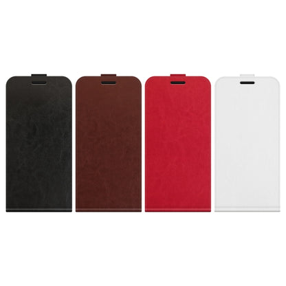 For Motorola Edge 5G 2024 R64 Texture Single Vertical Flip Leather Phone Case(Red) - Motorola Cases by PMC Jewellery | Online Shopping South Africa | PMC Jewellery | Buy Now Pay Later Mobicred