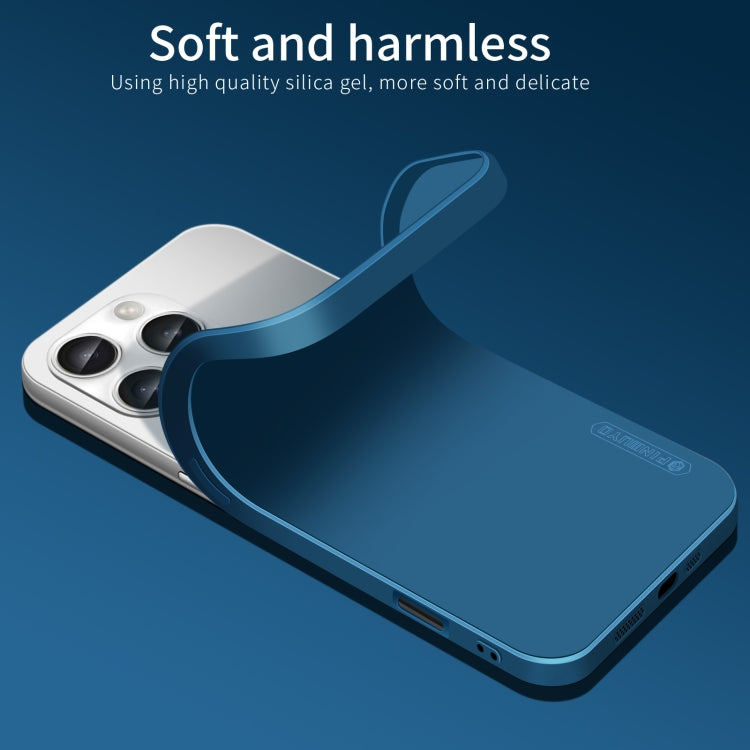 For iPhone 16 Pro PINWUYO Sense Series Liquid Silicone TPU Phone Case(Black) - free shipping - PMC Jewellery - Order now!