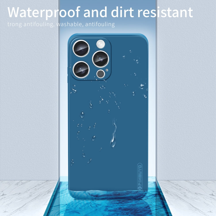 For iPhone 16 Pro PINWUYO Sense Series Liquid Silicone TPU Phone Case(Black) - free shipping - PMC Jewellery - Order now!