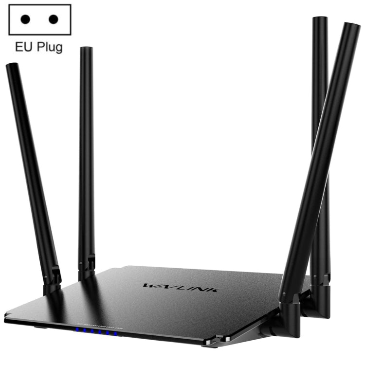 WAVLINK WN532A3 WPA2-PSK 300Mbps Dual Band Wireless Repeater AC1200M Wireless Routers, Plug:EU Plug - Wireless Routers by PMC Jewellery | Online Shopping South Africa | PMC Jewellery | Buy Now Pay Later Mobicred