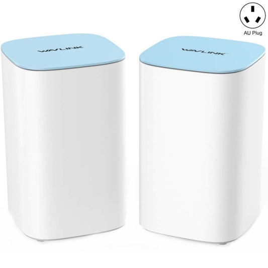 WAVLINK WN551K2 2pcs AC3000 WiFi Wireless Repeater Built-in Antenna Tri-Band Mesh Wireless Router, Plug:AU Plug - Wireless Routers by WAVLINK | Online Shopping South Africa | PMC Jewellery | Buy Now Pay Later Mobicred