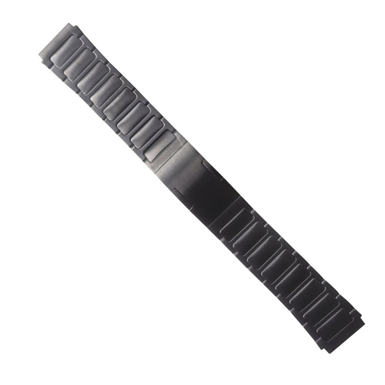 For Garmin Forerunner 255 22mm I-Shaped Titanium Alloy Watch Band(Grey) - Watch Bands by PMC TechLife | Online Shopping South Africa | PMC TechLife