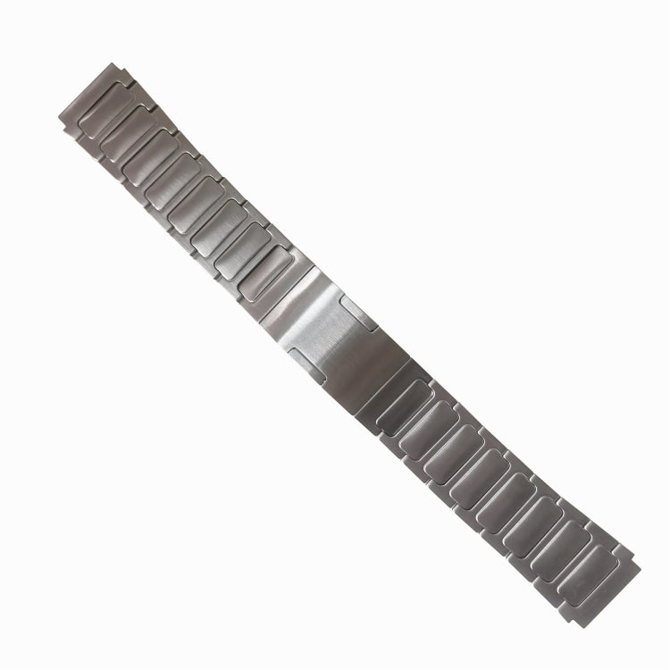 For Garmin Forerunner 255 22mm I-Shaped Titanium Alloy Watch Band(Sliver) - Watch Bands by PMC TechLife | Online Shopping South Africa | PMC TechLife