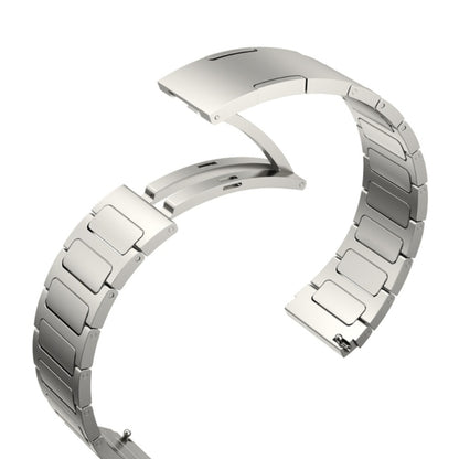 For Huawei Watch GT3 SE 22mm I-Shaped Titanium Alloy Watch Band(Sliver) - Watch Bands by PMC Jewellery | Online Shopping South Africa | PMC Jewellery