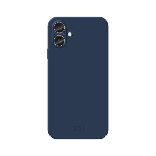 For iPhone 16 Plus MOFI Qin Series Skin Feel All-inclusive PC Phone Case(Blue) - iPhone 16 Plus Cases by MOFI | Online Shopping South Africa | PMC Jewellery | Buy Now Pay Later Mobicred