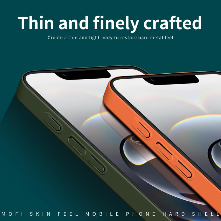 For iPhone 16e MOFI Qin Series Skin Feel All-inclusive PC Phone Case(Beige) - free shipping - PMc TechLife - Order now!