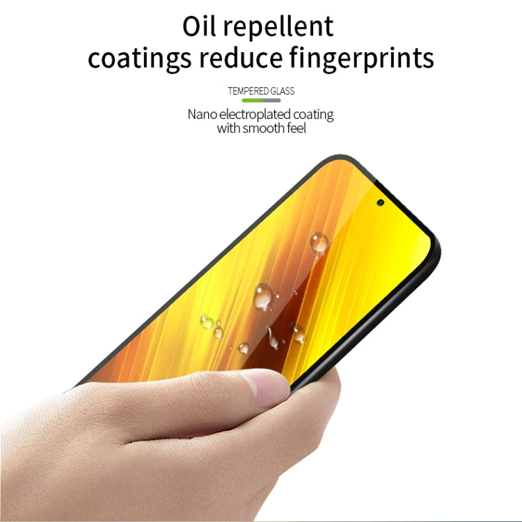 For Huawei Mate 60 MOFI 9H 2.5D Full Screen Tempered Glass Film(Black) - Huawei Tempered Glass by MOFI | Online Shopping South Africa | PMC TechLife