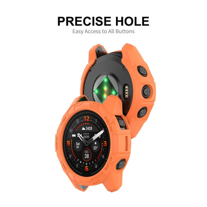 For Garmin Epix Pro 42mm / Fenix 7S / 7S Pro ENKAY Hat-Prince TPU Armor Designed Watch Protective Case(Black) - Watch Cases by ENKAY | Online Shopping South Africa | PMC Jewellery | Buy Now Pay Later Mobicred