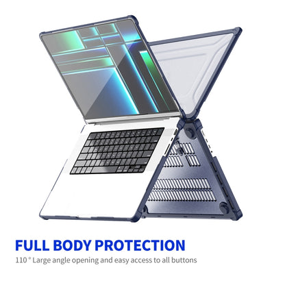 For MacBook Pro 14.2 A2442/A2779 ENKAY Hat-Prince 3 in 1 Protective Bracket Case Cover Hard Shell with TPU Keyboard Film / PET Screen Protector, Version:US(Black) - MacBook Pro Cases by ENKAY | Online Shopping South Africa | PMC Jewellery | Buy Now Pay Later Mobicred