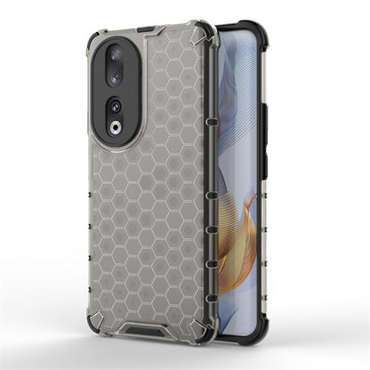 For Honor 90 Shockproof Honeycomb Phone Case(Black) - Honor Cases by PMC Jewellery | Online Shopping South Africa | PMC Jewellery