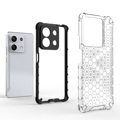 For Redmi Note 13 Shockproof Honeycomb Phone Case(White) - Note 13 Cases by PMC Jewellery | Online Shopping South Africa | PMC Jewellery | Buy Now Pay Later Mobicred