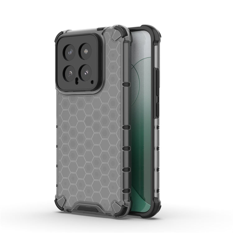 For Xiaomi 14 Shockproof Honeycomb Phone Case(Black) - 14 Cases by PMC Jewellery | Online Shopping South Africa | PMC Jewellery | Buy Now Pay Later Mobicred