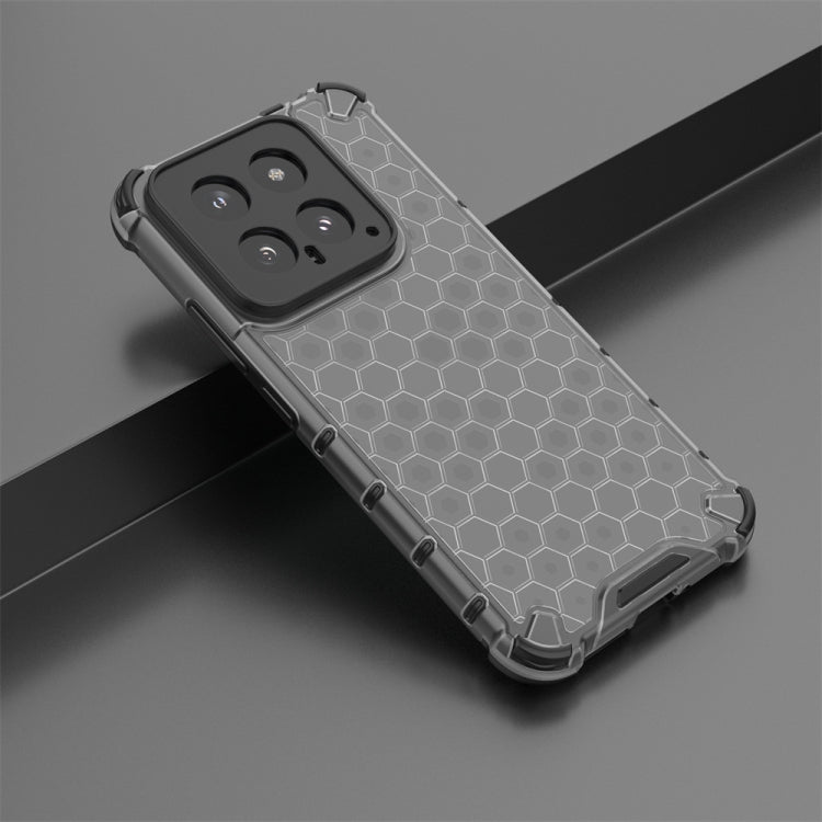 For Xiaomi 14 Shockproof Honeycomb Phone Case(Black) - 14 Cases by PMC Jewellery | Online Shopping South Africa | PMC Jewellery | Buy Now Pay Later Mobicred