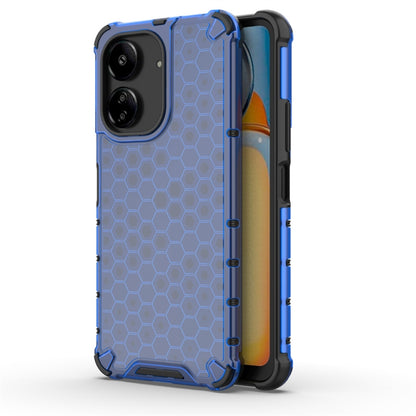 For  Redmi 13C 4G Shockproof Honeycomb Phone Case(Blue) - 13C Cases by PMC Jewellery | Online Shopping South Africa | PMC Jewellery | Buy Now Pay Later Mobicred