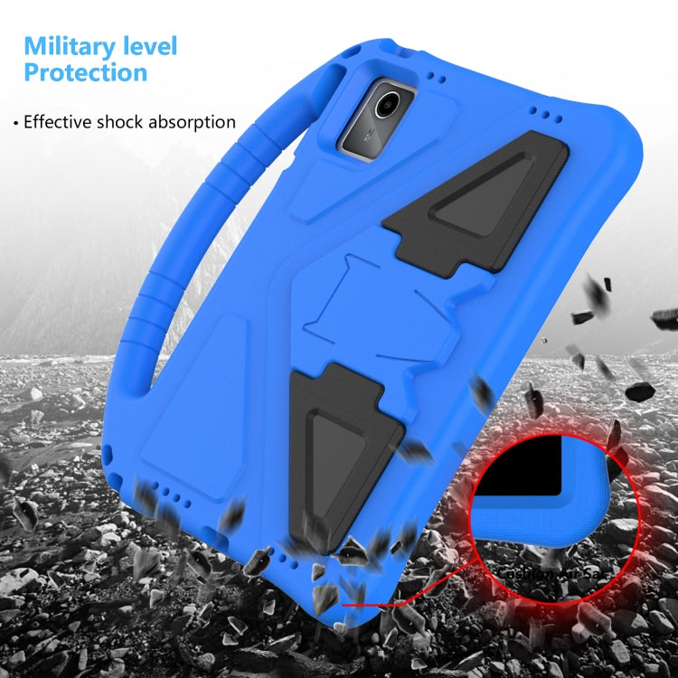 For Lenovo Tab M11 /Xiaoxin Pad 11 2024 EVA Shockproof Tablet Case with Holder(Blue) - Lenovo by PMC Jewellery | Online Shopping South Africa | PMC Jewellery | Buy Now Pay Later Mobicred