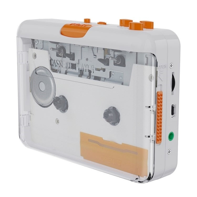 EZCAP 218SP Clear Stereo Walkman Cassette Player Portable Cassette Tape to MP3 Converter - Tape Converter by Ezcap | Online Shopping South Africa | PMC Jewellery | Buy Now Pay Later Mobicred