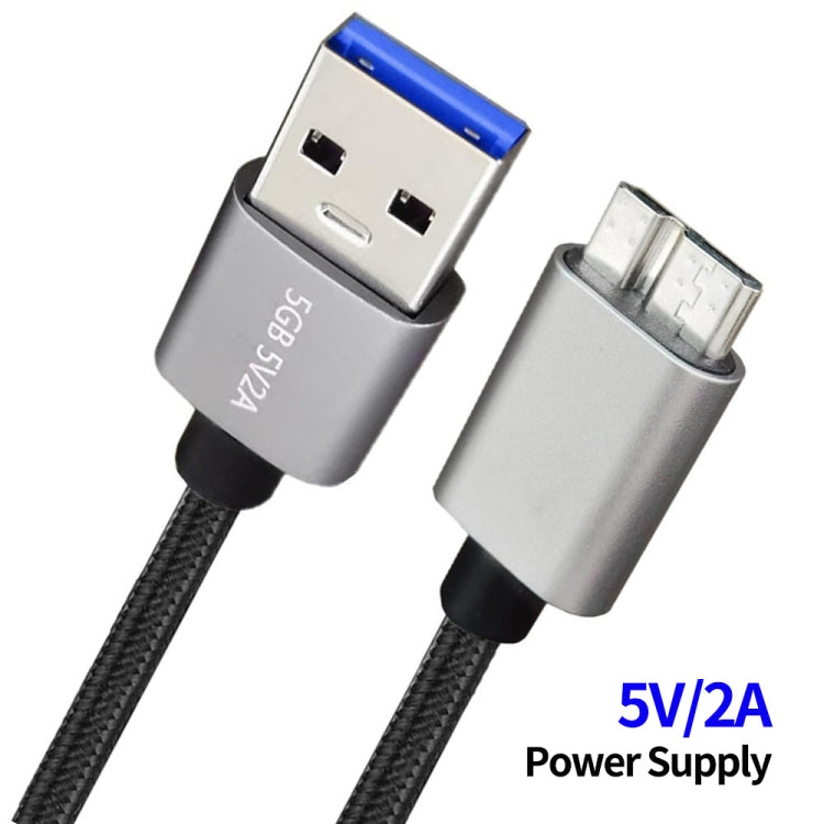 JUNSUNMAY USB 3.0 Male to Micro-B Cord Cable Compatible with Samsung Camera Hard Drive, Length:0.3m - USB Cable by JUNSUNMAY | Online Shopping South Africa | PMC Jewellery | Buy Now Pay Later Mobicred