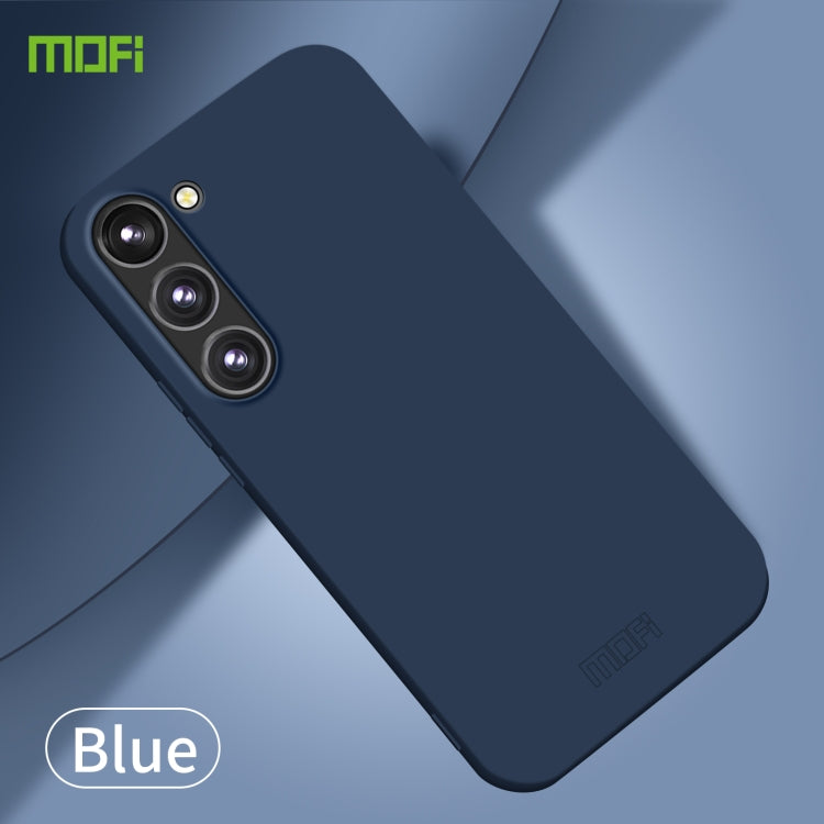 For Samsung Galaxy S23 5G MOFI Qin Series Skin Feel All-inclusive PC Phone Case(Blue) - Galaxy S23 5G Cases by MOFI | Online Shopping South Africa | PMC Jewellery