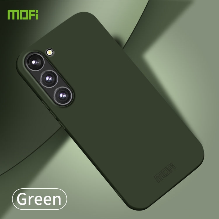 For Samsung Galaxy S23 5G MOFI Qin Series Skin Feel All-inclusive PC Phone Case(Green) - Galaxy S23 5G Cases by MOFI | Online Shopping South Africa | PMC Jewellery