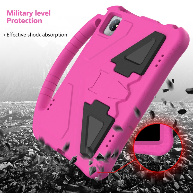 For Teclast M40 SE 2022 EVA Shockproof Tablet Case with Holder(Rose Red) - Teclast by PMC TechLife | Online Shopping South Africa | PMC TechLife | Buy Now Pay Later Mobicred