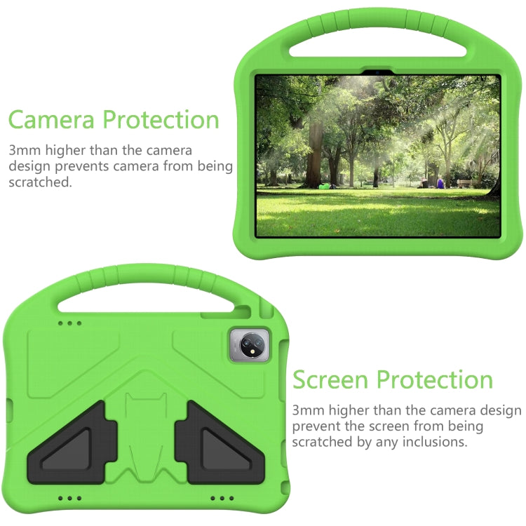 For Teclast P40HD 2022 / P40S 2023 EVA Shockproof Tablet Case with Holder(Green) - Teclast by PMC TechLife | Online Shopping South Africa | PMC TechLife | Buy Now Pay Later Mobicred