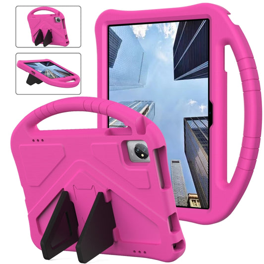 For Blackview OSCAL Pad 60 2022 EVA Shockproof Tablet Case with Holder(Rose Red) - Others by PMC Jewellery | Online Shopping South Africa | PMC Jewellery