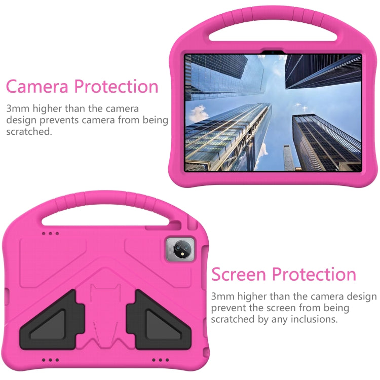 For Blackview OSCAL Pad 60 2022 EVA Shockproof Tablet Case with Holder(Rose Red) - Others by PMC Jewellery | Online Shopping South Africa | PMC Jewellery