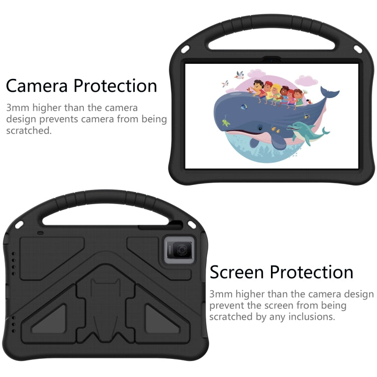 For Blackview Tab 11 WiFi 2023 / SE / 2021 EVA Shockproof Tablet Case with Holder(Black) - Others by PMC TechLife | Online Shopping South Africa | PMC TechLife