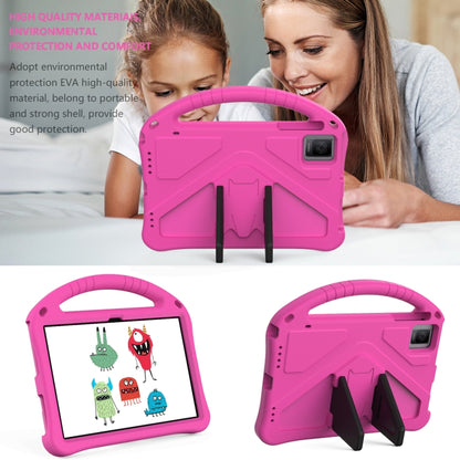 For Blackview Tab 11 WiFi 2023 / SE / 2021 EVA Shockproof Tablet Case with Holder(Rose Red) - Others by PMC Jewellery | Online Shopping South Africa | PMC Jewellery