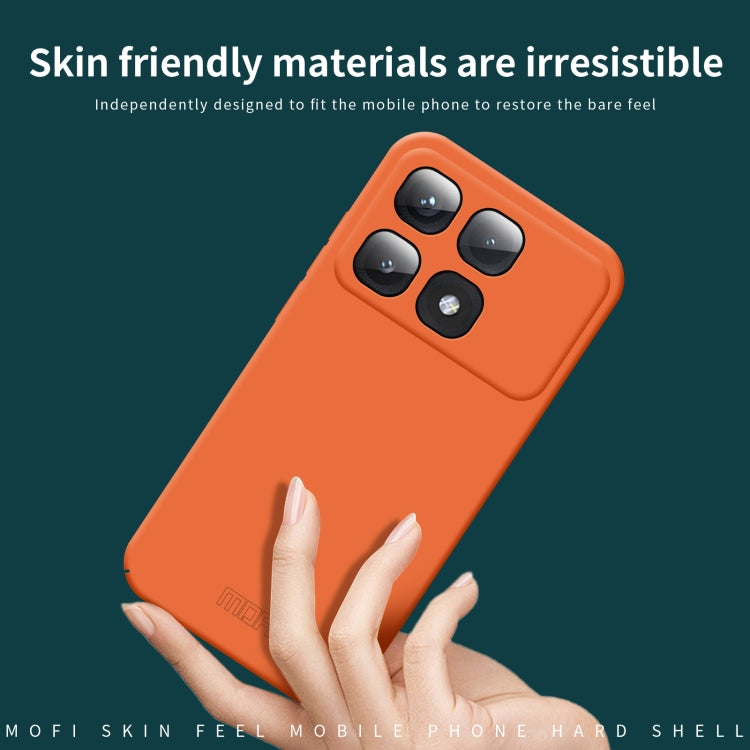 For Xiaomi Redmi K70 Ultra MOFI Qin Series Skin Feel All-inclusive PC Phone Case(Gray) - Xiaomi Cases by MOFI | Online Shopping South Africa | PMC Jewellery | Buy Now Pay Later Mobicred