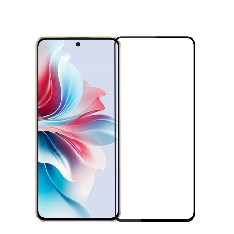 For OPPO Reno11 F MOFI 9H 2.5D Full Screen Tempered Glass Film(Black) - OPPO Tempered Glass by MOFI | Online Shopping South Africa | PMC Jewellery