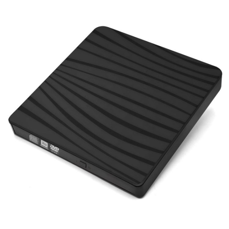 TG30N CD VCD Reader Burner Zebra-stripe Design Laptop Computer External DVD Drive - Rewritable Drive by PMC Jewellery | Online Shopping South Africa | PMC Jewellery | Buy Now Pay Later Mobicred