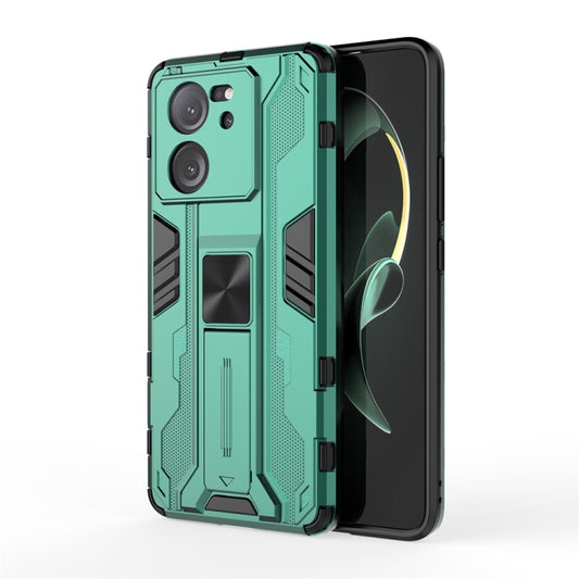 For Xiaomi 13T Pro Supersonic Armor PC Hybrid TPU Phone Case(Green) - Xiaomi Cases by PMC Jewellery | Online Shopping South Africa | PMC Jewellery | Buy Now Pay Later Mobicred