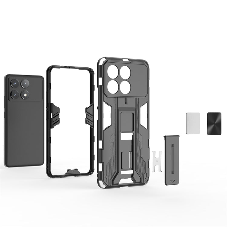 For Redmi K70 Supersonic Armor PC Hybrid TPU Phone Case(Blue) - Xiaomi Cases by PMC TechLife | Online Shopping South Africa | PMC TechLife | Buy Now Pay Later Mobicred