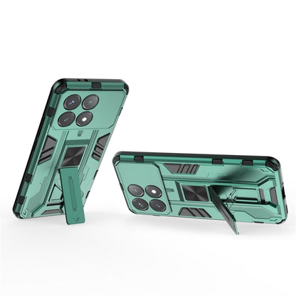 For Xiaomi Poco X6 Pro Supersonic Armor PC Hybrid TPU Phone Case(Green) - Xiaomi Cases by PMC Jewellery | Online Shopping South Africa | PMC Jewellery | Buy Now Pay Later Mobicred