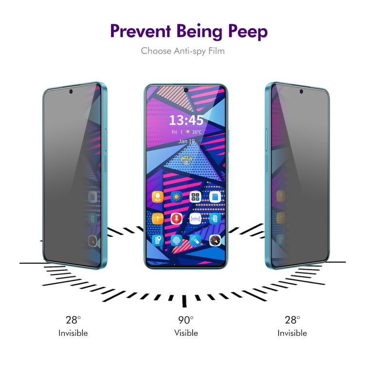 For Redmi K70 / K70e / K70 Pro 2pcs ENKAY Hat-Prince 28 Degree Anti-peeping Privacy Silk Screen Tempered Glass Film - K70E Tempered Glass by ENKAY | Online Shopping South Africa | PMC Jewellery | Buy Now Pay Later Mobicred