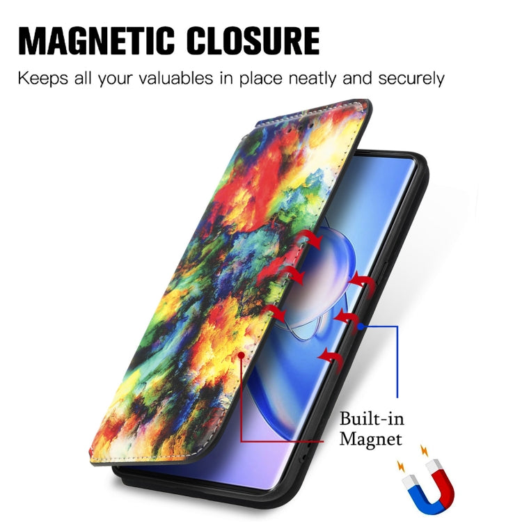 For Blackview A200 Pro CaseNeo Colorful Magnetic Leather Phone Case(Colorful Cloud) - More Brand by PMC Jewellery | Online Shopping South Africa | PMC Jewellery