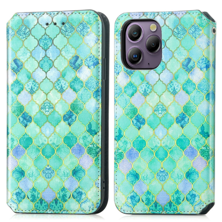 For Blackview  A96 CaseNeo Colorful Magnetic Leather Phone Case(Emeralds) - More Brand by PMC Jewellery | Online Shopping South Africa | PMC Jewellery