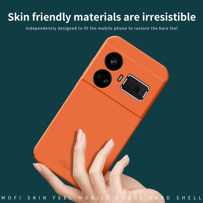 For Realme GT5 MOFI Qin Series Skin Feel All-inclusive PC Phone Case(Gray) - Realme Cases by MOFI | Online Shopping South Africa | PMC Jewellery