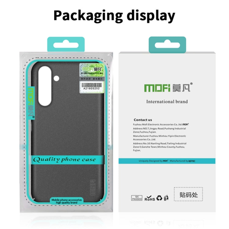 For vivo iQOO Neo9 / Neo9 Pro MOFI Fandun Series Frosted PC Ultra-thin All-inclusive Phone Case(Green) - vivo Cases by MOFI | Online Shopping South Africa | PMC Jewellery | Buy Now Pay Later Mobicred