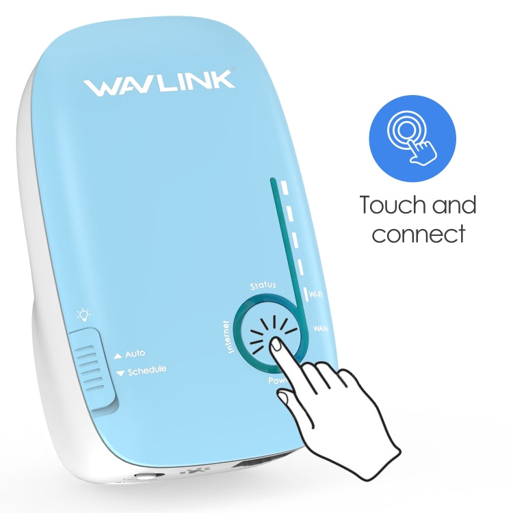 WAVLINK WN576K2 AC1200 Household WiFi Router Network Extender Dual Band Wireless Repeater, Plug:EU Plug (White) - Wireless Routers by WAVLINK | Online Shopping South Africa | PMC Jewellery | Buy Now Pay Later Mobicred