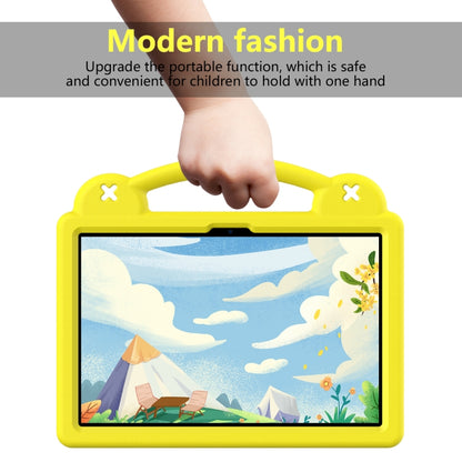 For Lenovo Tab M11 / Xiaoxin Pad 2024 Handle Kickstand Children EVA Shockproof Tablet Case(Yellow) - Lenovo by PMC Jewellery | Online Shopping South Africa | PMC Jewellery | Buy Now Pay Later Mobicred