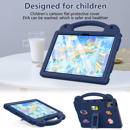 For Lenovo Tab M11 / Xiaoxin Pad 2024 Handle Kickstand Children EVA Shockproof Tablet Case(Navy Blue) - Lenovo by PMC Jewellery | Online Shopping South Africa | PMC Jewellery | Buy Now Pay Later Mobicred